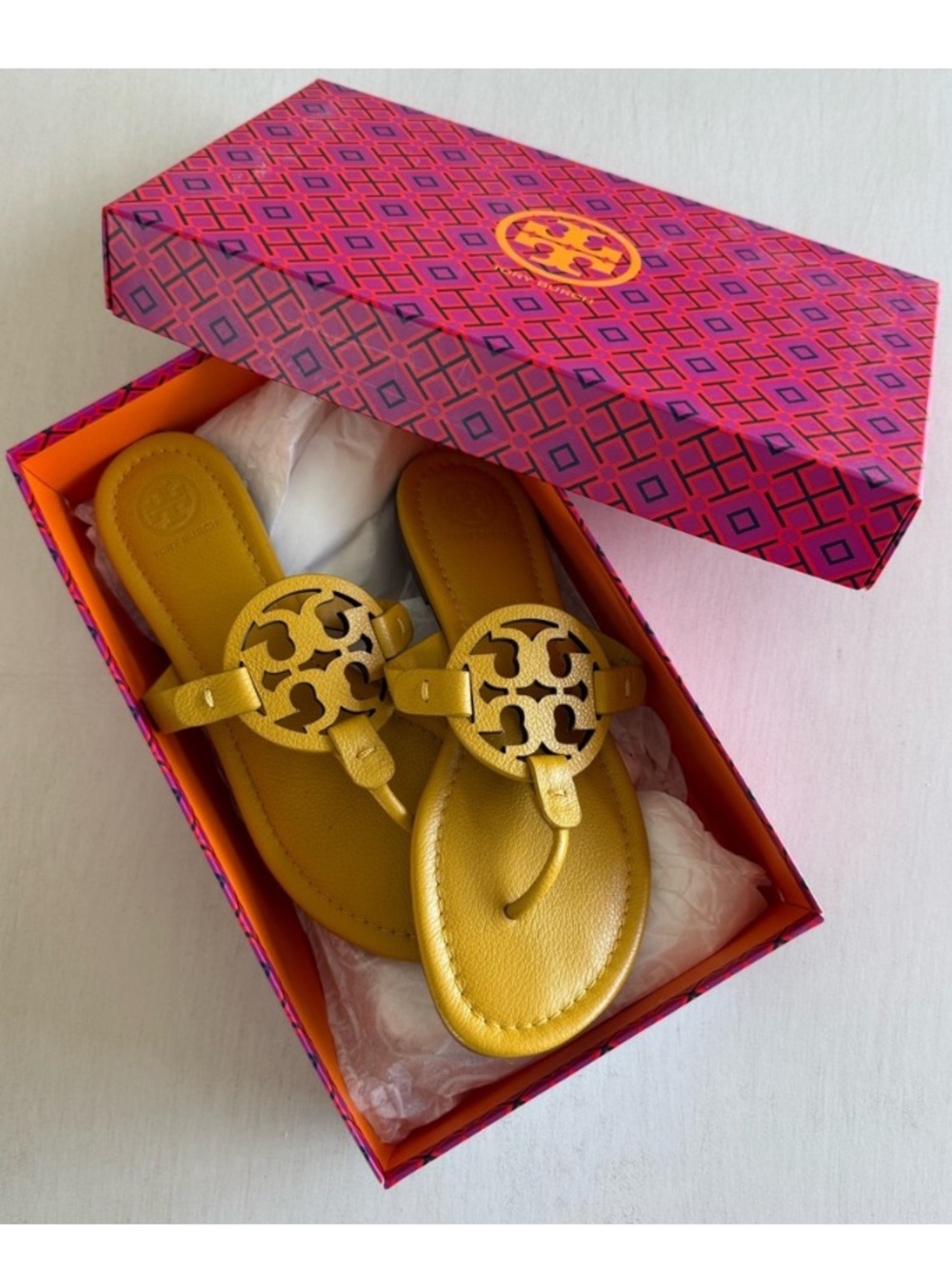 Tory Burch Miller Sandals Dusty Cassio Women’s size 6.5